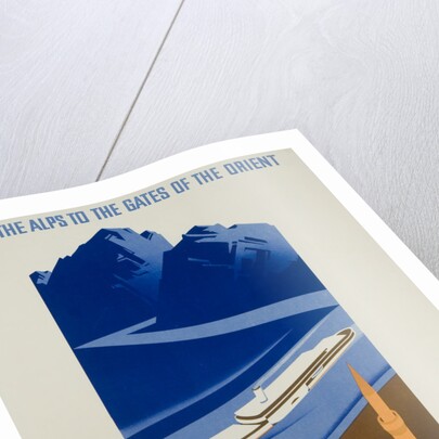 Danube Steam Navigation Company Poster by Hanns Wagula