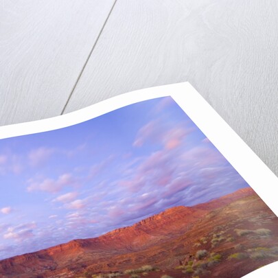 Sandstone Buttes at Dawn by Anonymous