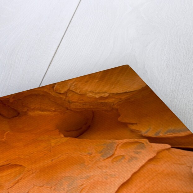 Eroded Sandstone Cliff by Anonymous