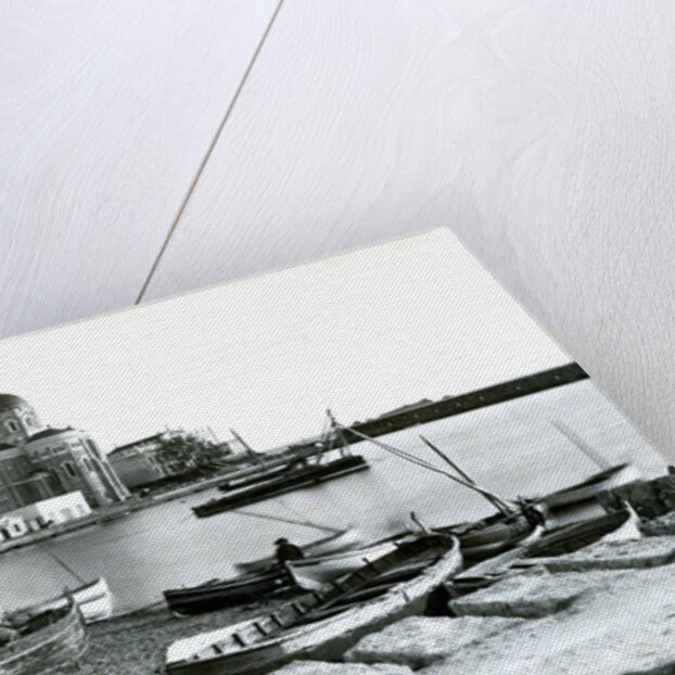 Boats on the Shore by Anonymous