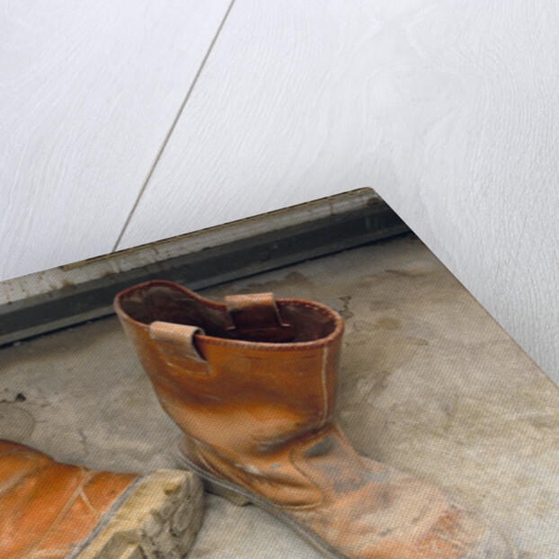 Safety Boots in Changing Room by Anonymous