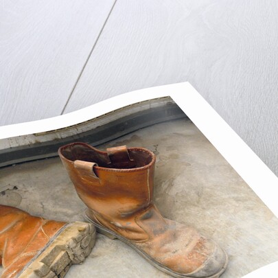 Safety Boots in Changing Room by Anonymous