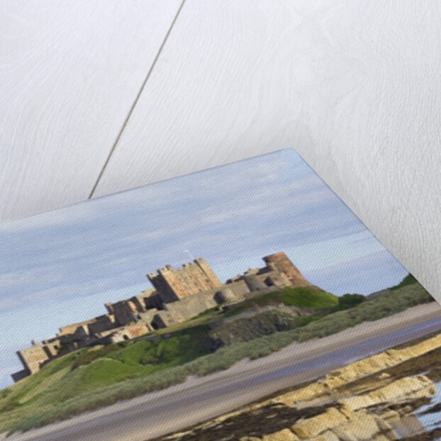 Bamburgh Castle on the Beach by Anonymous