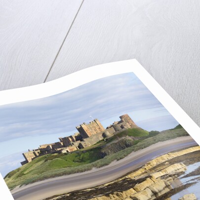 Bamburgh Castle on the Beach by Anonymous
