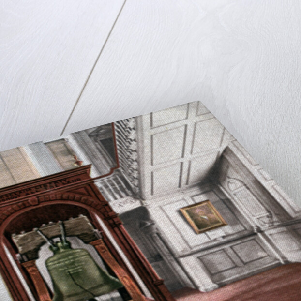 Liberty Bell Inside Independence Hall by Anonymous