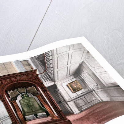 Liberty Bell Inside Independence Hall by Anonymous