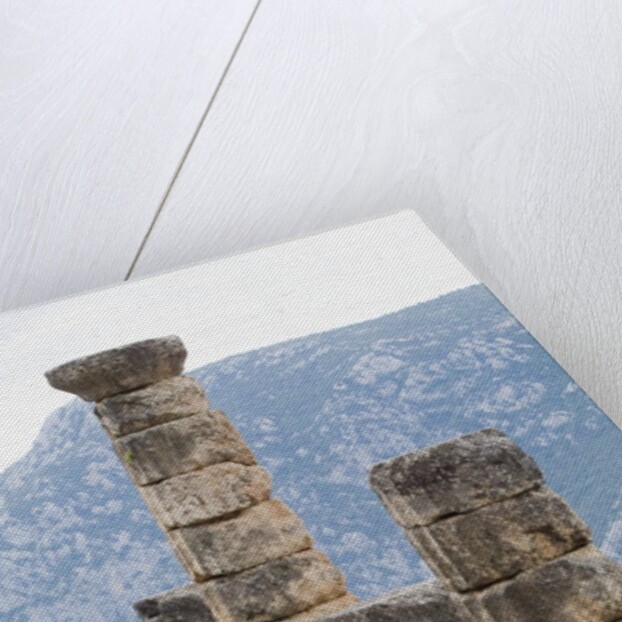 Columns at Temple of Apollo at Delphi by Anonymous