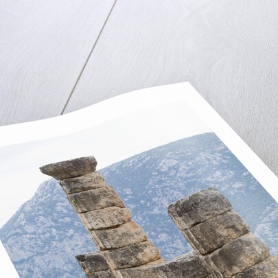 Columns at Temple of Apollo at Delphi by Anonymous
