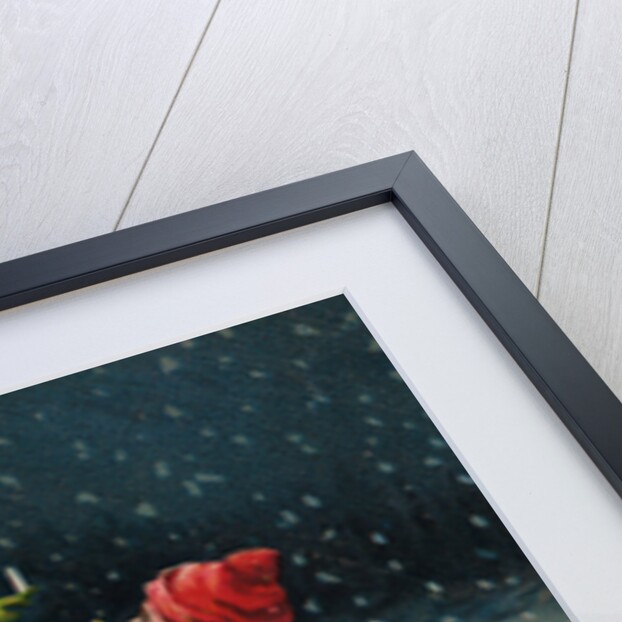 A Merry Christmas Postcard with Children Decorating Christmas Tree by Anonymous