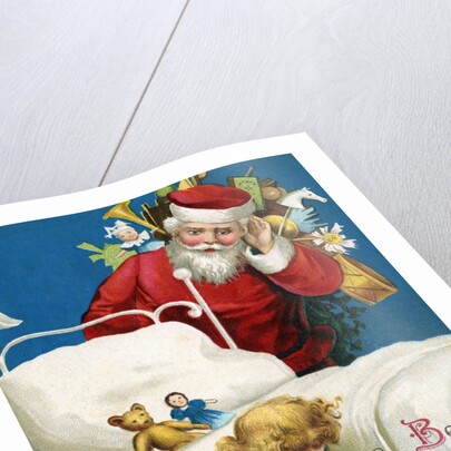 Best Christmas Wishes Postcard by Ellen H. Clapsaddle