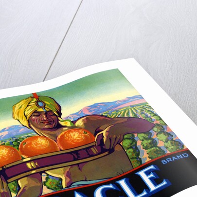 Miracle Brand Fruit Crate Label by Anonymous