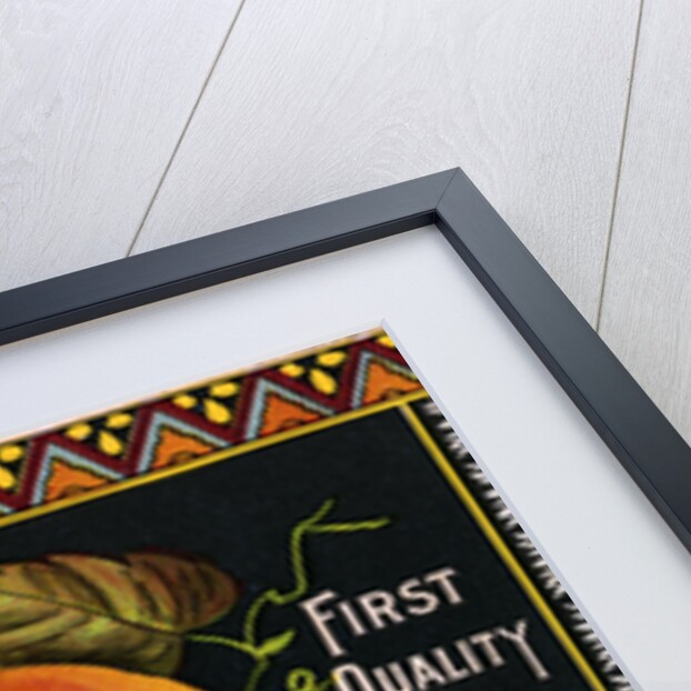 Butterfly Brand Golden Pumpkin Product Label by Anonymous