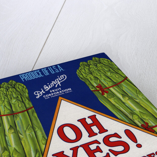 Oh Yes! We Grow the Best Product Label by Anonymous