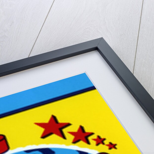 Atlas with Globe of the Earth and Stars Broom label by Anonymous