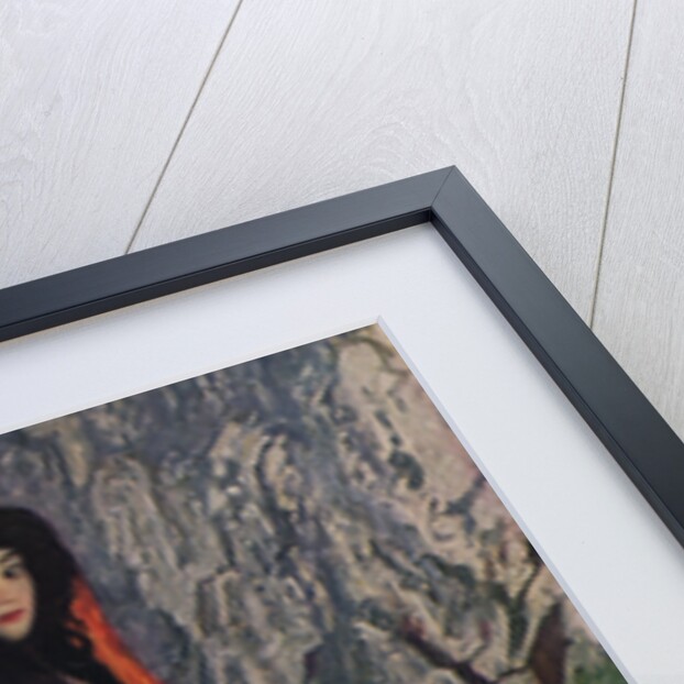 Illustration of Madame Emma Calve as Carmen by Sigismond de Ivanowski