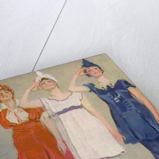 Our Flagg Girls: Three Cheers for the Red, White and Blue! by James Montgomery Flagg