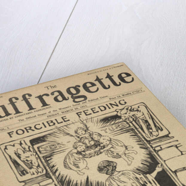 Forcible Feeding Cover of The Suffragette by Anonymous