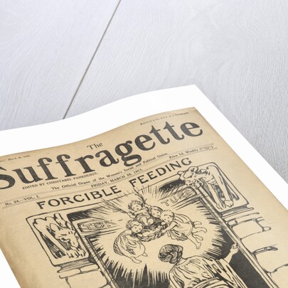 Forcible Feeding Cover of The Suffragette by Anonymous
