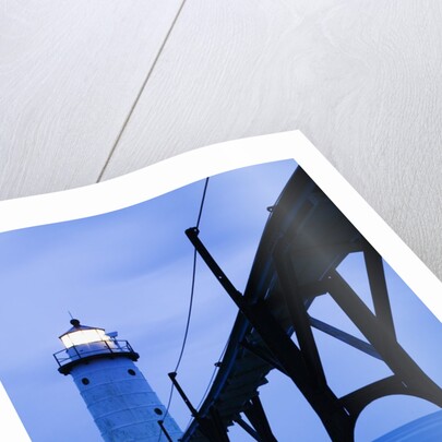 Catwalk to Door of Lighthouse by Anonymous