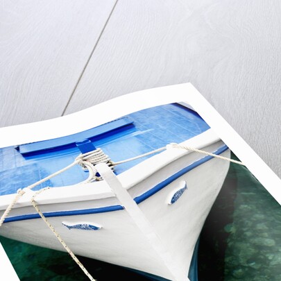 Fishing Boat at Mooring by Anonymous