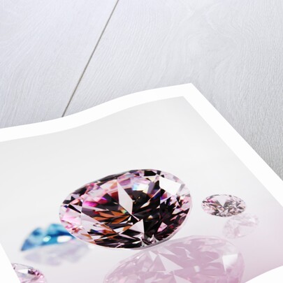 Pink Jewel by Anonymous