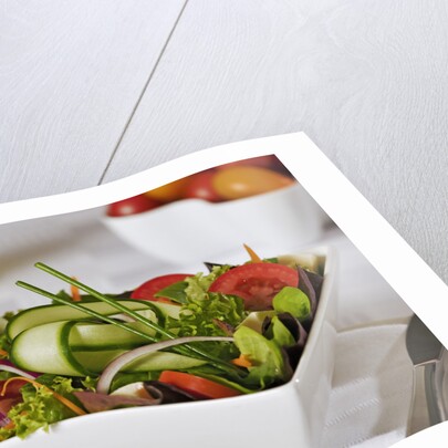 Green Salad in Bowl by Anonymous