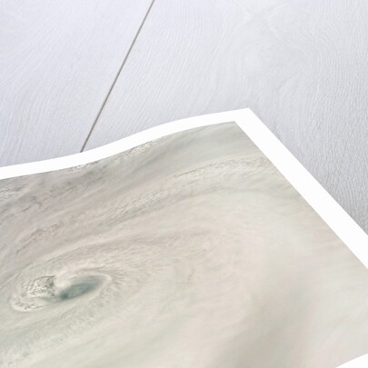 Eye of Hurricane Dean Seen from Space by Anonymous