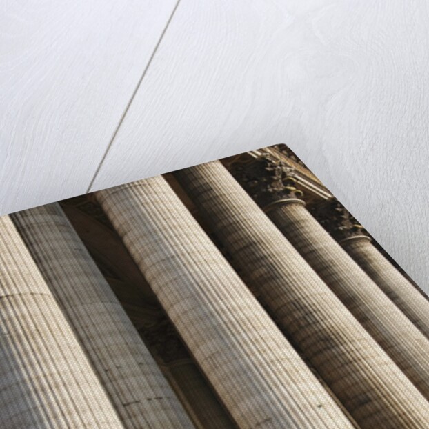 Columns of Pantheon in Paris by Anonymous