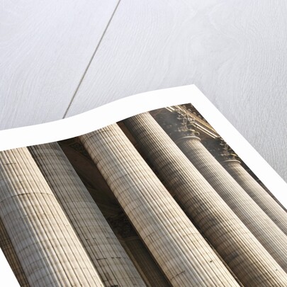 Columns of Pantheon in Paris by Anonymous
