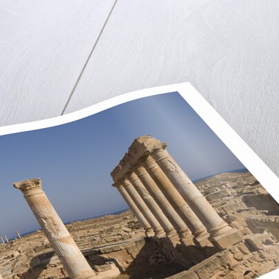 Roman Ruins of Sabratha in Libya by Anonymous