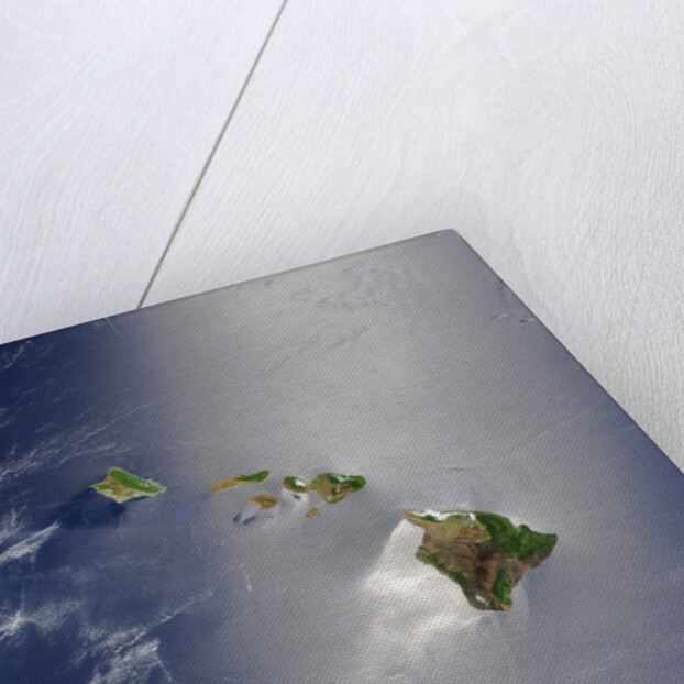 Hawaiian Islands and Pacific Ocean by Anonymous