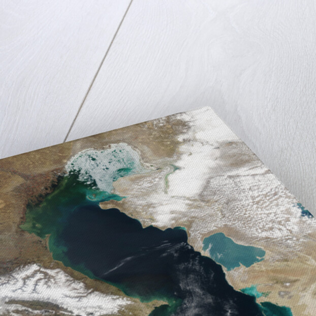 Ice Covering Northern Portion of the Caspian Sea by Anonymous