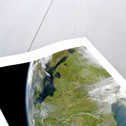 Clear Sky Over Eastern Europe by Anonymous