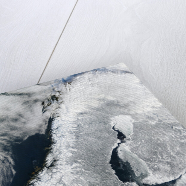 Scandinavian Peninsula in Winter by Anonymous