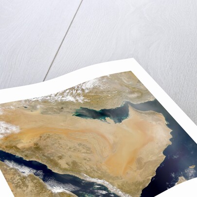 Dust Storm Over Arabian Peninsula and Persian Gulf by Anonymous