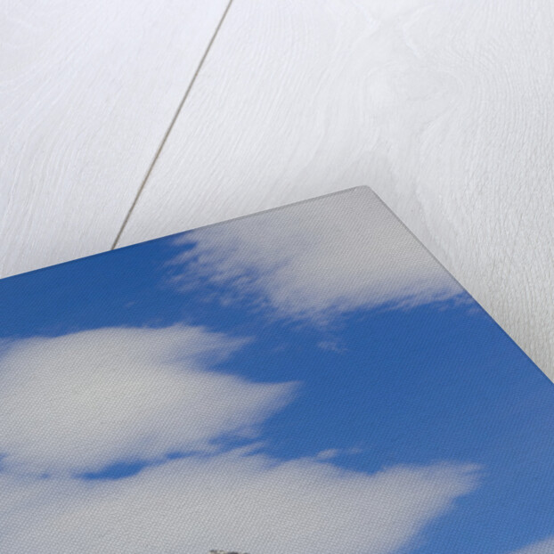 Clouds above Mountain Peak by Anonymous