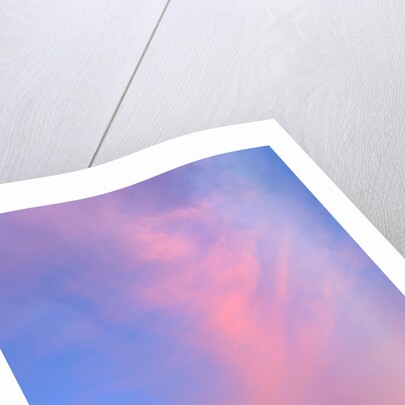Clouds above Mountains at Sunrise by Anonymous