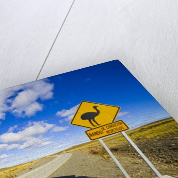 Greater Rhea Crossing Sign on Rural Road by Anonymous