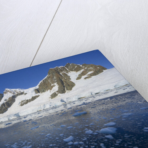 Snowy Mountains on Coast by Anonymous