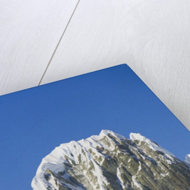 Snow Cornices on Mountain by Anonymous