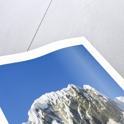 Snow Cornices on Mountain by Anonymous