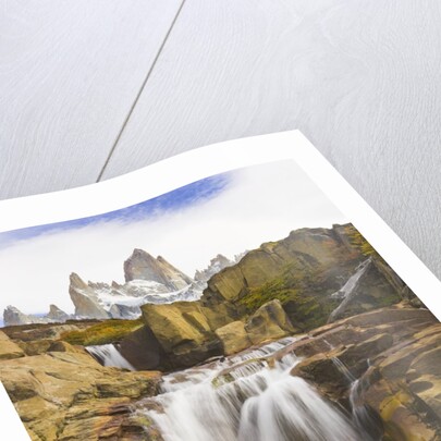 Waterfalls Cascading over Rocks near Fitzroy Range by Anonymous
