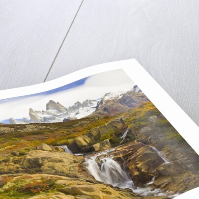 Waterfalls Cascading over Rocks near Fitzroy Range by Anonymous