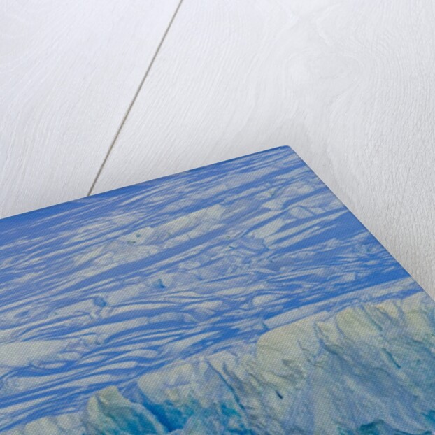 Wiggins Glacier Descending into Sea by Anonymous