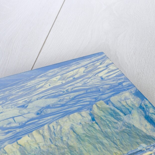 Wiggins Glacier Descending into Sea by Anonymous