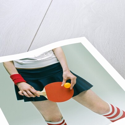 Table Tennis Player by Corbis