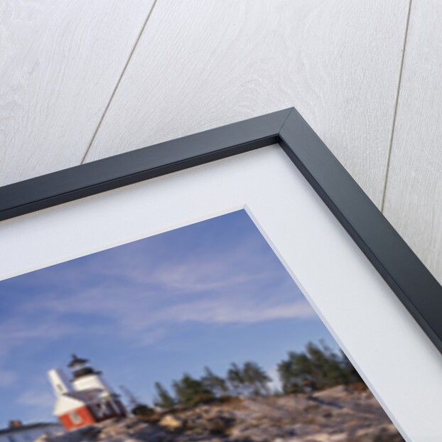 Pemaquid Lighthouse above Rocky Coastline by Anonymous