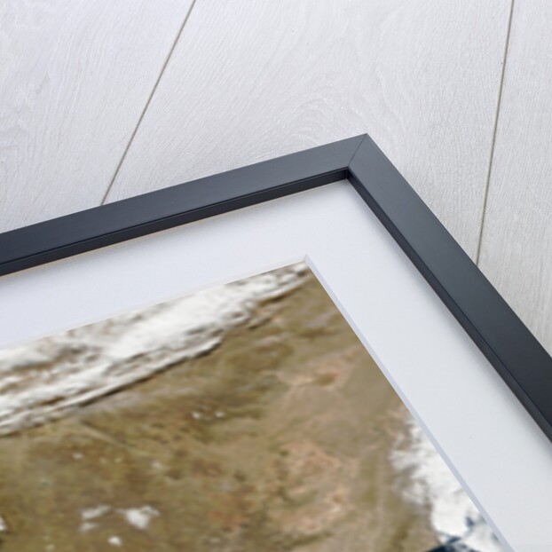 Patagonian Andes Mountains Separating Chile and Argentina by Anonymous