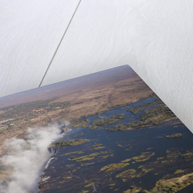 Victoria Falls on the Border of Zambia and Zimbabwe by Anonymous