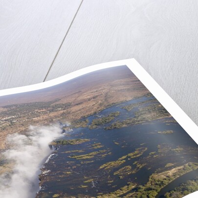 Victoria Falls on the Border of Zambia and Zimbabwe by Anonymous